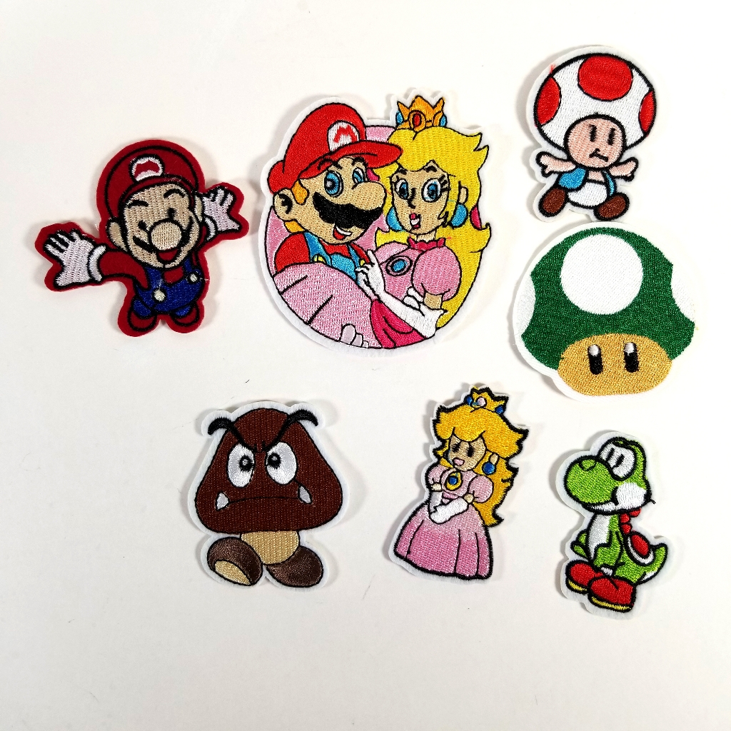 Super Mario Patch Set